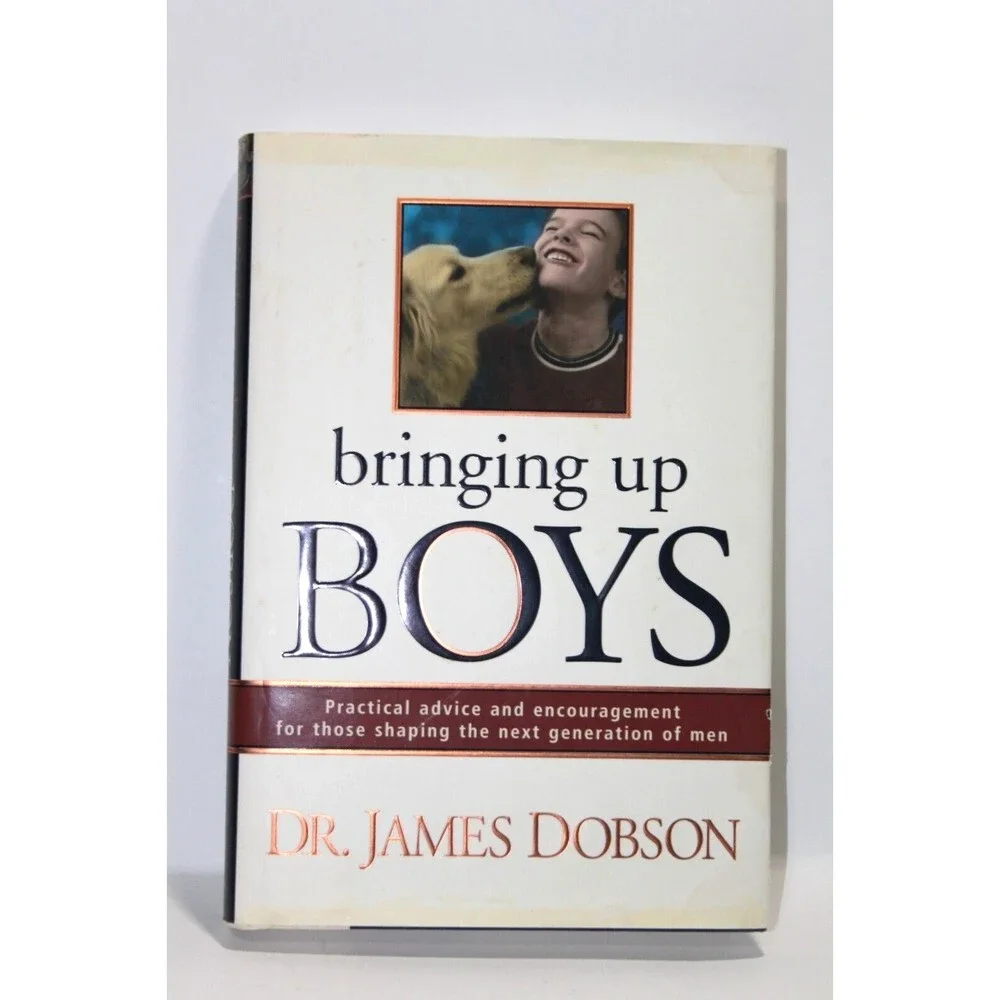 Bringing up Boys Practical Advice Encouragement Dobson James Hard Cover Good